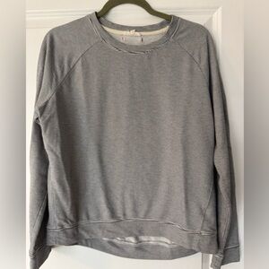 Thread & Supply Black/White Striped Sweatshirt